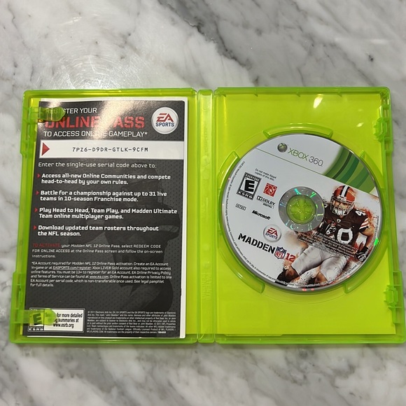 XBOX 360 Madden 🏈 NFL 12 be - Picture 3 of 4